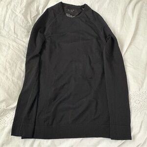 Falke Ergonomic Sport System Long Sleeve Top MEDIUM BLACK Mens shapewear